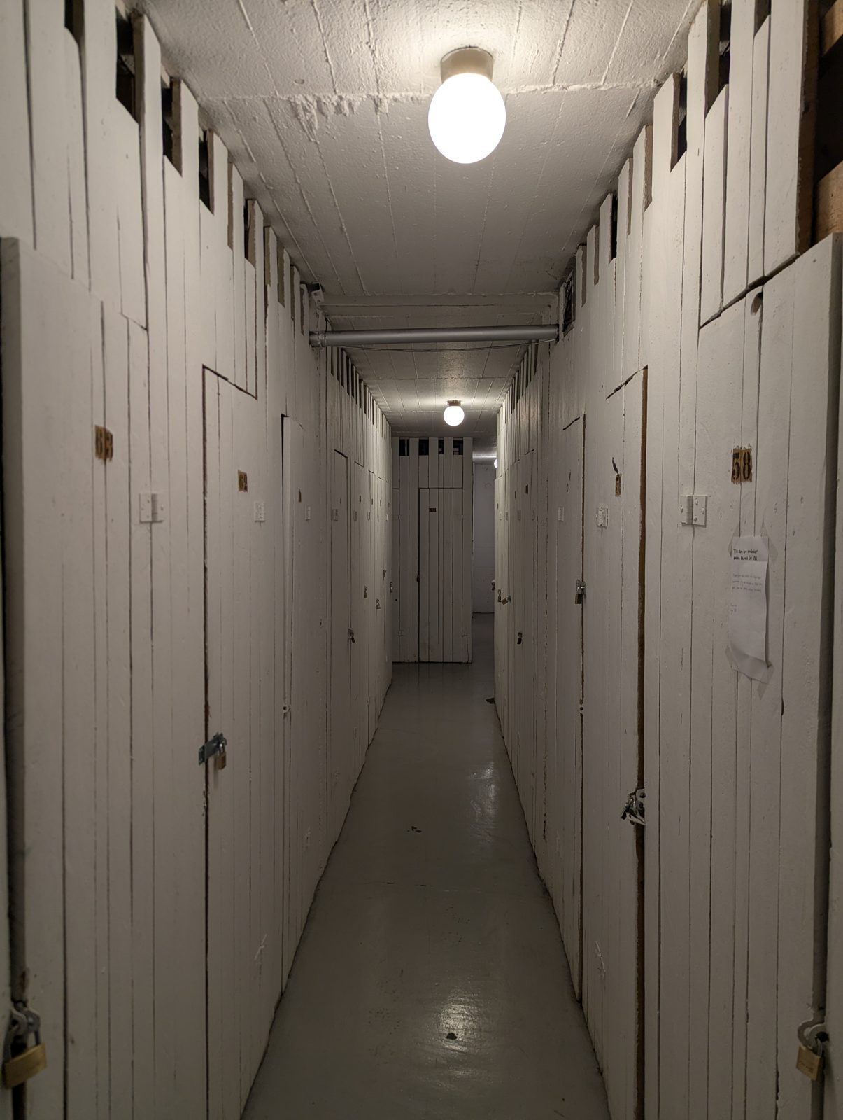 Källarförråd i föreningen