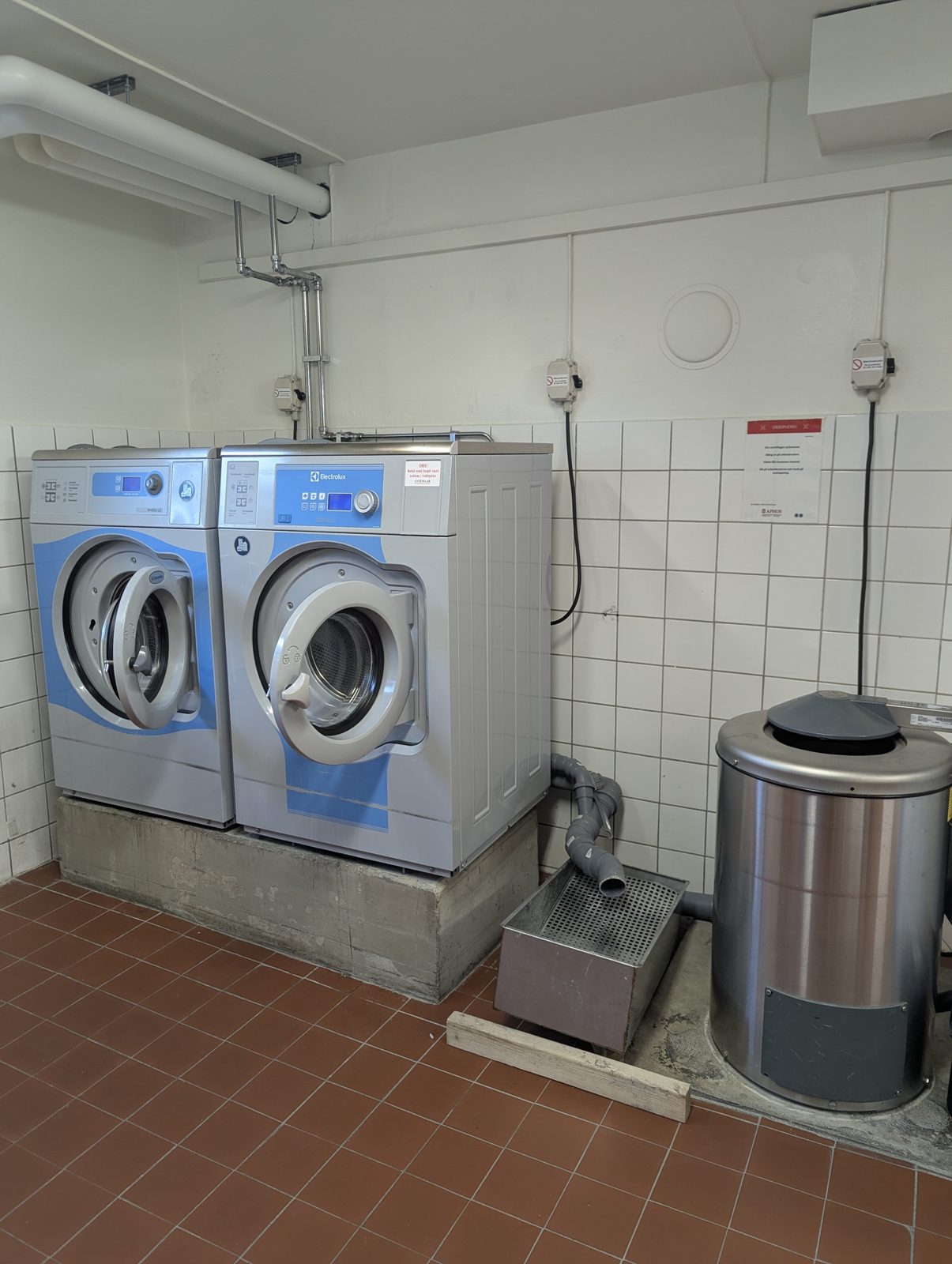 En av föreningens tvättstugor